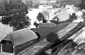 Pangbourne: Pangbourne River Thames Victorian period