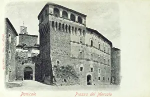Panicale: Panicale, Italy - Piazza del Mercato