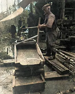 Forcolourisedpic: PANNING FOR GOLD