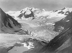 Glaciers: Panorama of the Alps, 1910