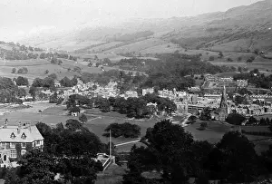Ambleside: Panorama of Ambleside, Lake District, Victorian period