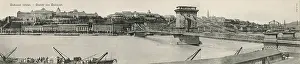 Szechenyi: Panorama of Budapest, Hungary
