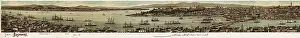 Seraglio: Panorama of Istanbul, Turkey