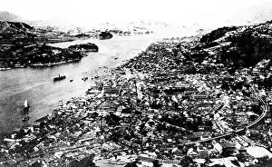 Onomichi: Panorama of Onomichi, Japan, early 1900s