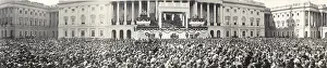 Inaugurations: Panoramic photo of the inauguration of President ?