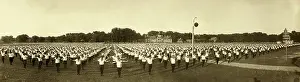 Leopoldstadt: Panoramic photograph of a gymnastic- and