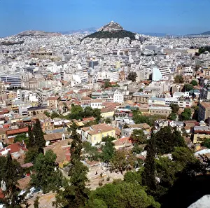 Prominent: A panoramic view of Athens