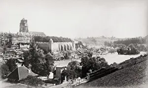 Berne: Panoramic view of Bern, Berne, Switzerland