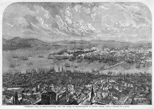 Birket: Panoramic View of Constantinople 1853