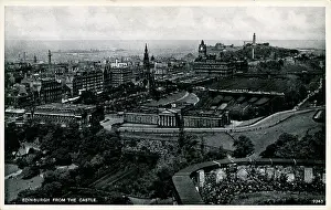 Midlothian: Panoramic View, Edinburgh, Midlothian