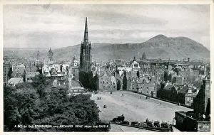 Midlothian: Panoramic View, Edinburgh, Midlothian
