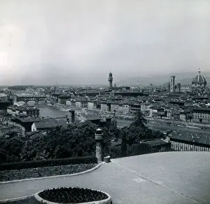 Firenze: Panoramic view of Florence, Italy