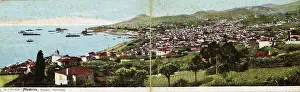 Funchal: Panoramic view of Funchal, Madeira