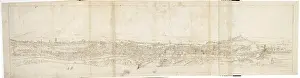 Antonis: Panoramic View of Rome from Monte Mario, Castel S. Angelo in