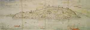 Antonis: Panoramic View of Tarragona from the South (Seawards)