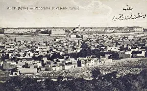 Panoramic view of the Turkish Military Barracks - Aleppo