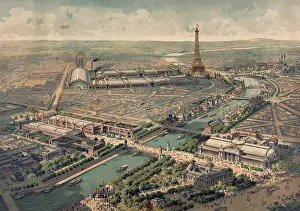 D Orsay: Panoramic view of the Universal Exposition ?