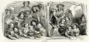 Pantomimes: Pantomime audience 1850