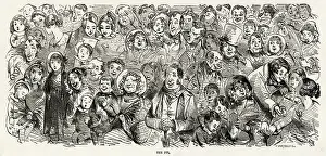 Pantomimes: Pantomime audience 1850