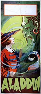 Panto: Pantomime poster, Aladdin