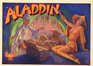 Panto: Pantomime Poster - Aladdin