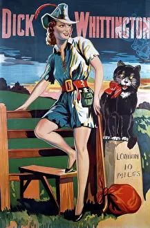 Panto: Pantomime poster, Dick Whittington