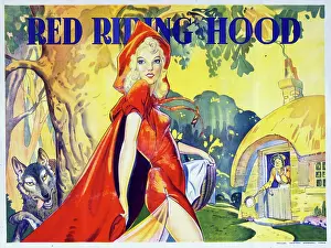 Grandmother: Pantomime poster, Red Riding Hood