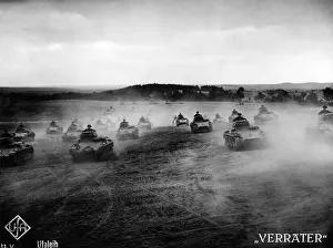 Informer: Panzer I at the shooting of a feature film, 1935