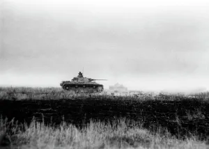 Herber: Panzer III in front of Stalingrad, 1942