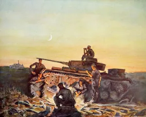Regime: Panzers at rest in the Russian Steppes by Franz