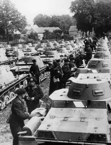 Bivouac: Panzertruppenschule (Armoured Corps School) in Wunsdorf