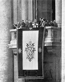 Loggia: A papal address by Pope Pius XI