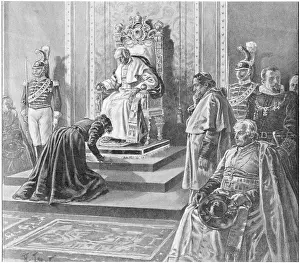 Puzzled: PAPAL AUDIENCE 1898
