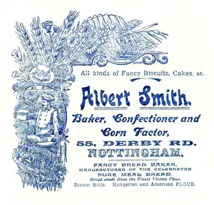 Confectionery: Paper bag design, c.1890