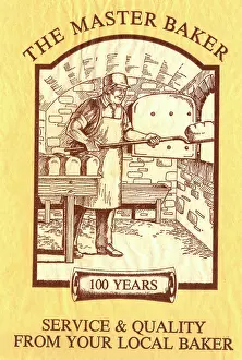 Jolly: Paper bag design, The Master Baker