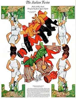 Fold: Paper Dolls, The Italian Twins