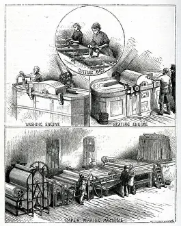 Rags: Paper making from rags