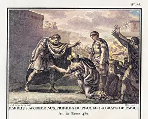 Quintus: Papirius Cursor spares Fabius
