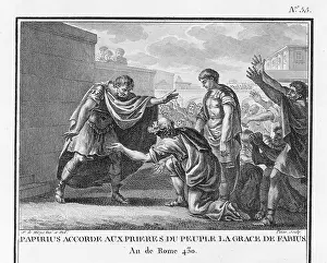 Quintus: Papirius Cursor spares Fabius