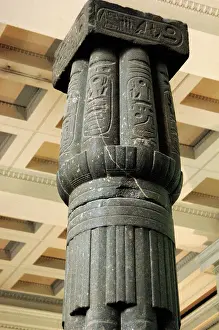 Names: Papyriform column. Egypt