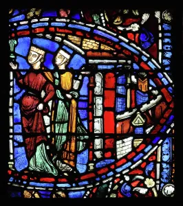 Redemption: Parable of the Prodigal Son stained glass window
