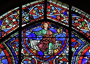Redemption: Parable of the Prodigal Son stained glass window
