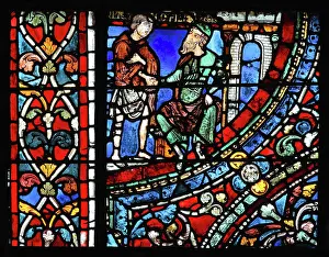 Redemption: Parable of the Prodigal Son stained glass window