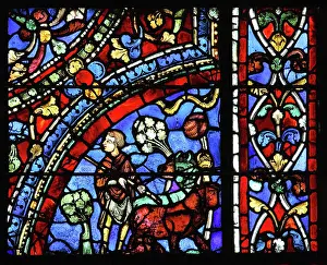 Redemption: Parable of the Prodigal Son stained glass window
