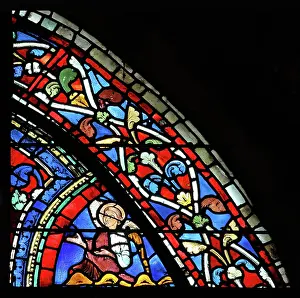 Redemption: Parable of the Prodigal Son stained glass window