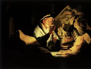 Enough: Parable of the Rich Man, by Rembrandt