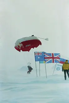 Descent: Parachute expedition to North pole in honor of