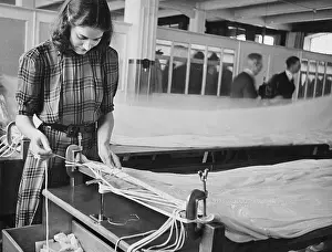 Shroud: Parachute factory WWII