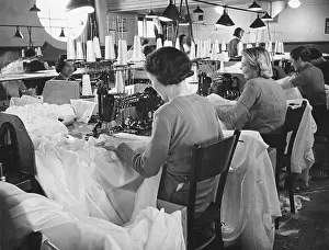 Parachutes: Parachute factory WWII