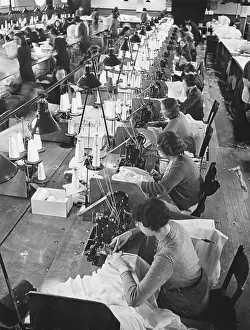 Parachutes: Parachute factory WWII